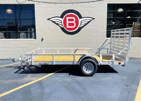 Quality Trophy X Aluminum Utility Trailer Full Ramp Brinkman