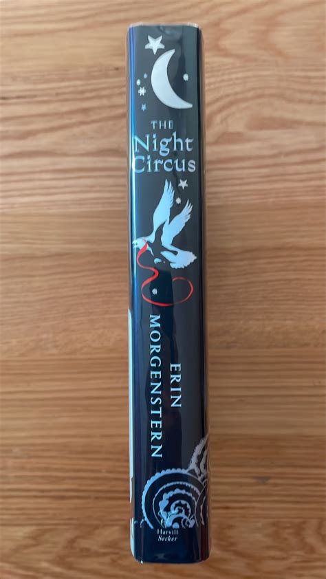 Night Circus Signed Lined Dated Black Page Ends UK First Edition