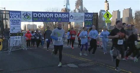 Thousands Lace Up For Nd Annual Donor Dash Cbs Philadelphia