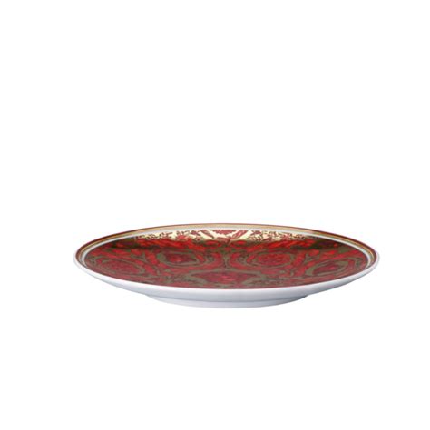 Rosenthal Meets Versace Medusa Garland Red Bread Plate 17 Cm