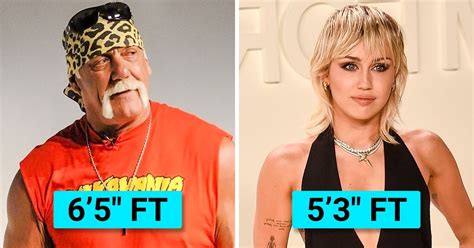 25+ Celebrities That Are Actually Taller or Shorter Than They Look on ...