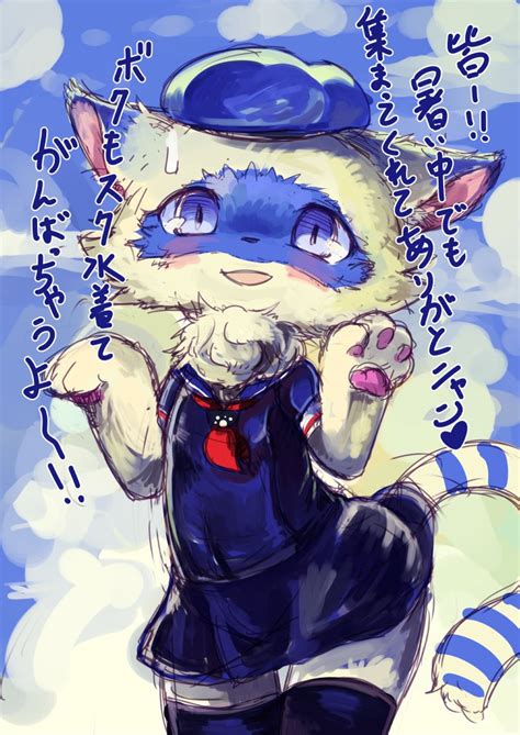 The Big Imageboard Tbib Artist Request Blue Eyes Cat Furry Japanese