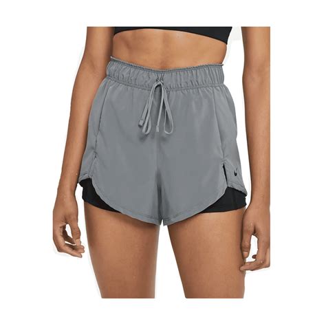 Nike Flex Essential 2 In 1 Womens Training Shorts Grayblack Medium