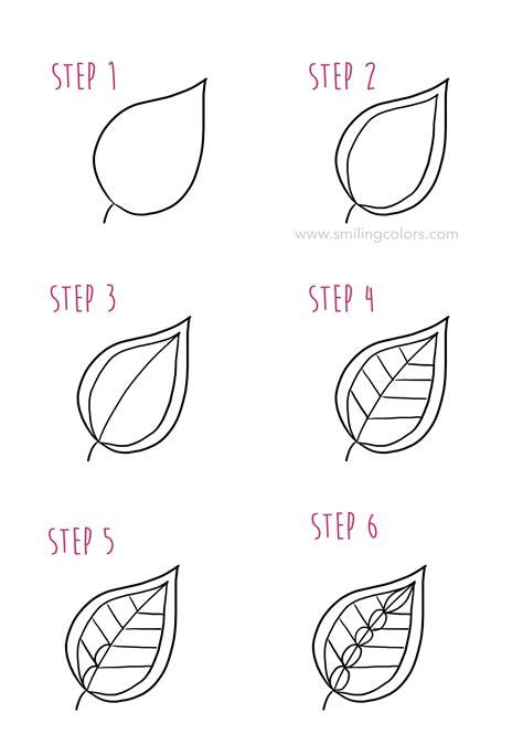 How To Draw Leaf Np