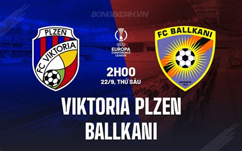 Nhận định bóng đá Viktoria Plzen vs Ballkani Conference League