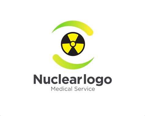 Mind Nuclear Logo Designs For Medical Consult Vector Image