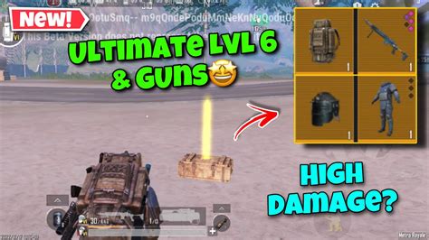 New Legendary Mythic Guns Armors Pubg Metro Royale Update YouTube