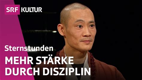 Shaolin Meister Shi Heng Yi Wie Lerne Ich Selbstbeherrschung