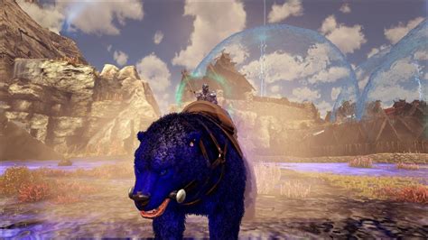 Ark Primal Fear Taming Celestial Dire Bear For Boss Fight Ep Youtube