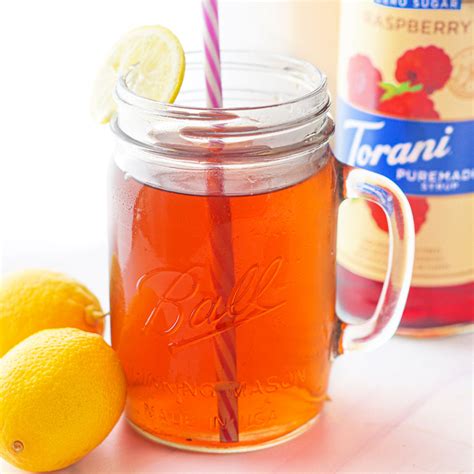 Raspberry Keto Iced Tea East Homemade Sugar Free Flavored Iced Tea