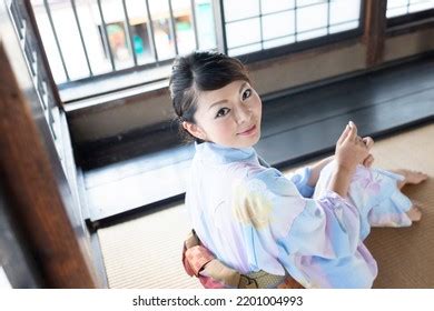 Japanese Style Hot Spring Inn Japanese Stock Photo 2201004993