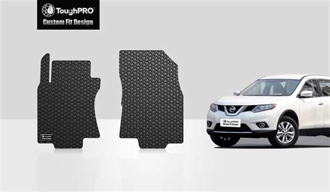 Toughpro Two Front Mats Compatible With Nissan Rogue All Weather Heavy Duty Made In Usa