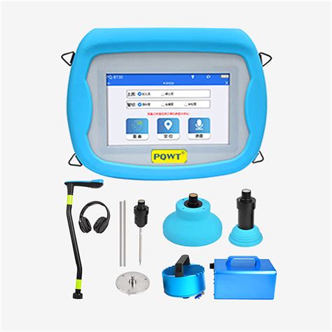 Pqwt Bt Leak Repair Underground Water Pipe Leak Detector And Pipe