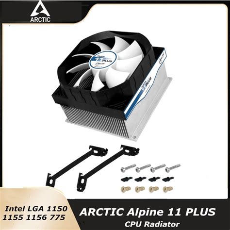 Arctic Alpine 11 plus Lüfter Aluminium Kühler Kit für Intel LGA 775