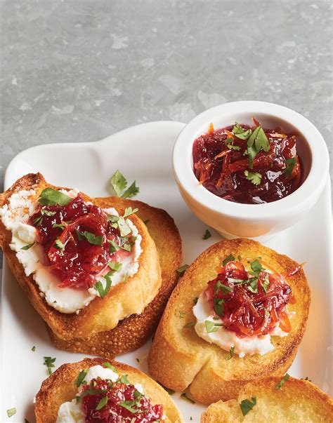 Blood Orange Marmalade Crostini With Goat Cheese Recipe