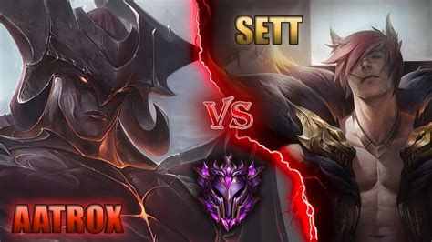 Aatrox Vs Sett Como Ganhar De Sett Gameplay Explicativa Mono