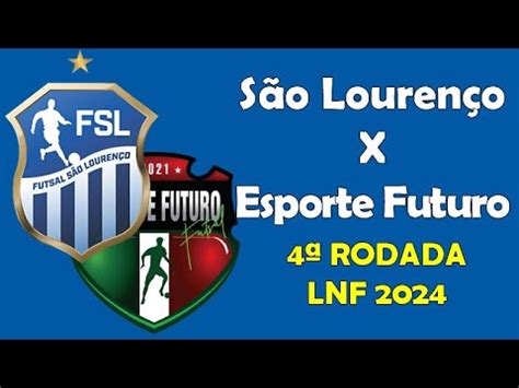 Gols Esporte Futuro x São Lourenço Time da casa sai perdendo e arranca