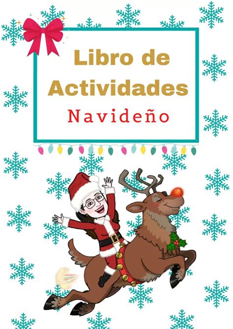 Libro de actividades Navideño profe social