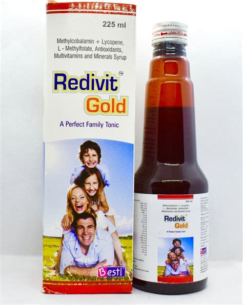 Liquid Bio Tech Grade REDIVIT GOLD SYRUP Bottle At Rs 171 00 Piece In