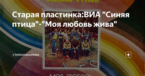 Старая пластинка:ВИА "Синяя птица"-"Моя любовь жива" | СТЕРЕОПАНОРАМА ...
