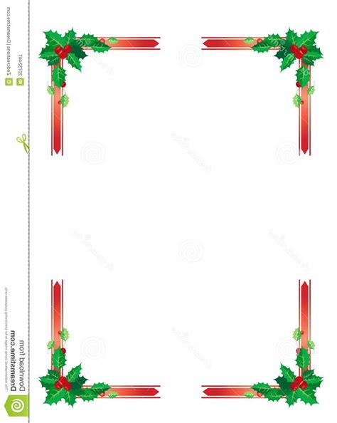 Christmas Border Vector At Collection Of Christmas