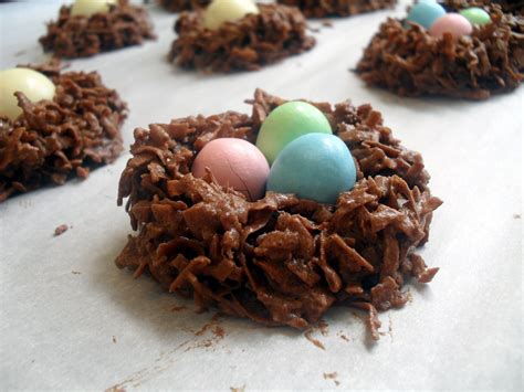 Birds Nest S Made By Cornflakes Covoured In Chocolate And Choc Mini