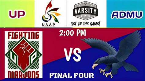 Ateneo Vs Up Uaap Season Mens Basketball Live Scores Youtube