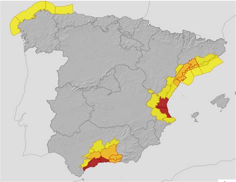 Decretada La Alerta Roja En La Provincia De Valencia Y Se Restringe La