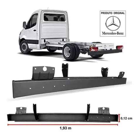 Parachoque Traseiro Mercedes Benz Sprinter Chassis Original Mercadolivre