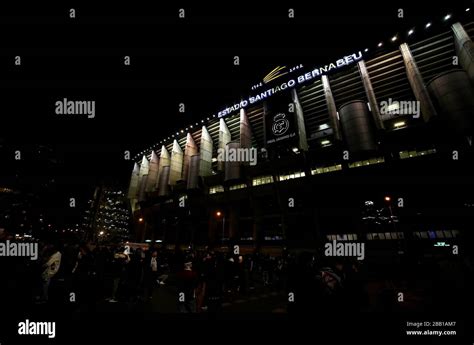 A general view of the Santiago Bernabeu stadium Stock Photo - Alamy