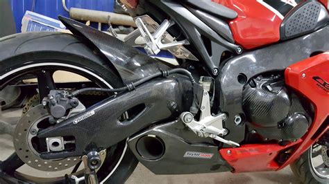 HONDA CBR 1000RR 2008 2016 Carbon Fiber Swingarm Covers SC59