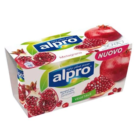 Yogurt Vegetale Di Soia Al Melograno Alpro Gr X Prontospesa It