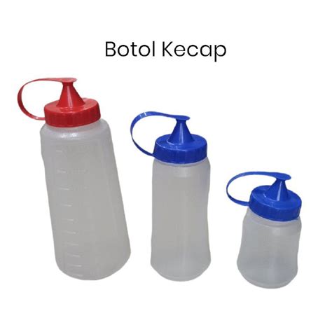 Jual Botol Kecap 1000ml 500ml Dan 300ml Botol Saus Plastik Botol