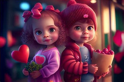 Cute Brother Sister Cartoon Brother Sister Pictures Vs Pink Wallpaper