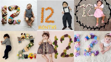 Month Theme Baby Photoshoot Ideas At Home Simple Easy Baby