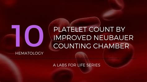 Manual Platelet Count Procedure