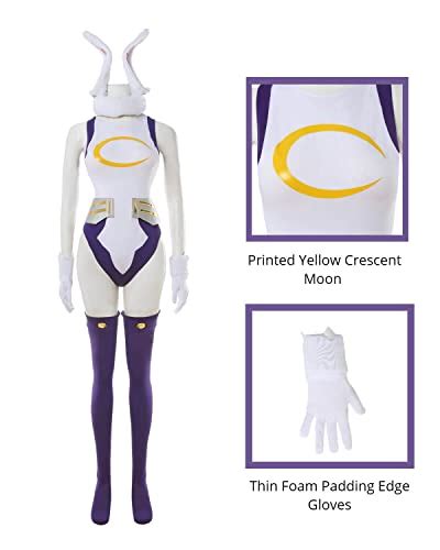 Nuoqi Miruko Cosplay Mha Rabbit Hero Mirko Cosplay Bunny Costume