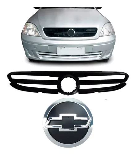 Grade Corsa Classic 2003 2004 2005 Preta Lisa Emblema Parcelamento