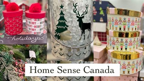 Christmas At HomeSense Canada I Home Decor I Gift Wrapping I Gift Boxes