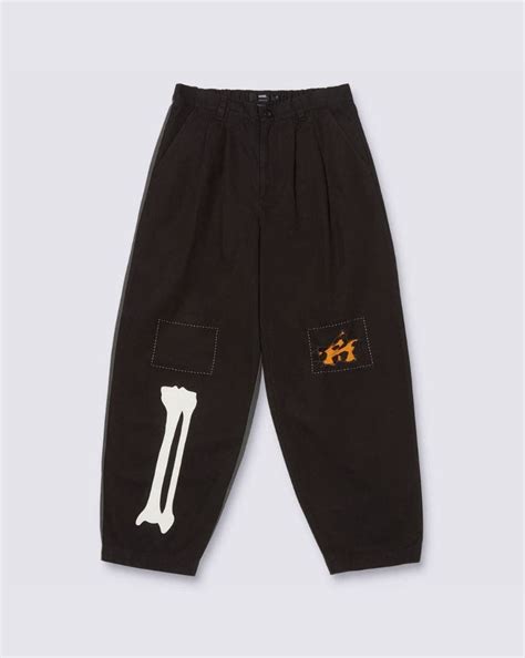 Shop Vans Apparel And Accessories Skeleton Pants In Black