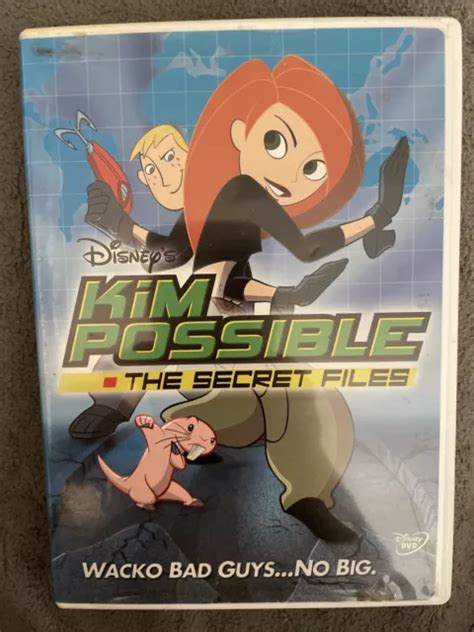 Disney S Kim Possible The Secret Files Dvd Christy Carlson Romano Girl