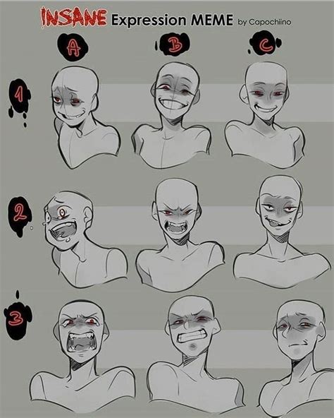 Anime Art Reference Tutorials On Instagram “your Favorite Expression