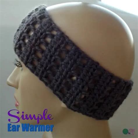 Simple Ear Warmer Crochet Pattern Crochetncrafts