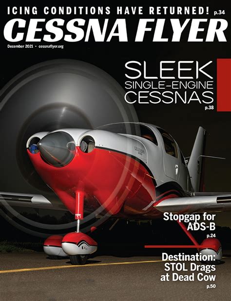 Cessna Flyer Association DECEMBER 2021 CESSNA FLYER MAGAZINE