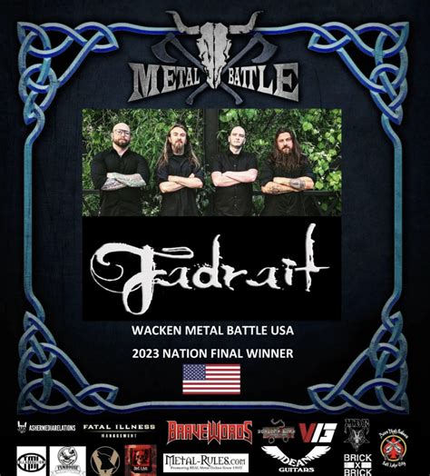 Wacken Metal Battle USA Announces National Final Winner FADRAIT