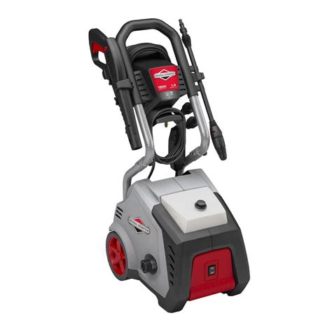 Briggs And Stratton 1800 Max Psi 13 Gpm 13 Amp Electric Pressure Washer 020600 The Home Depot