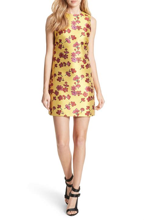 Main Image Alice Olivia Coley Floral A Line Shift Dress Chic