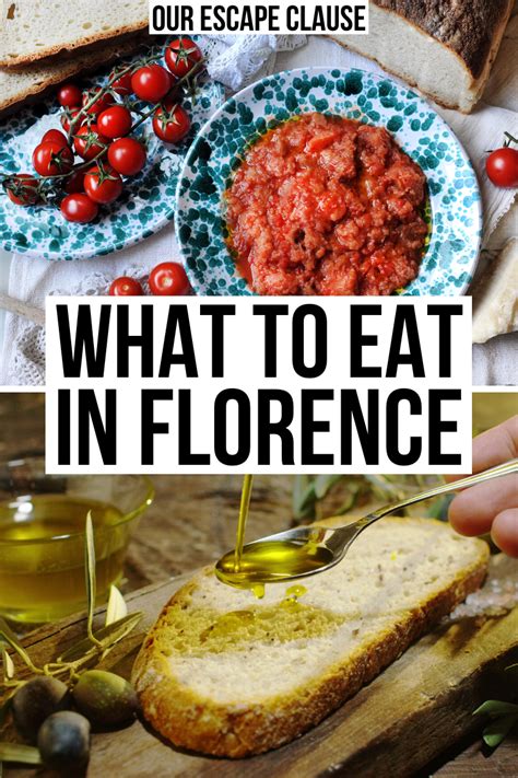 Best Food In Florence What To Eat Experience Our Escape Clause Florence Italy Food