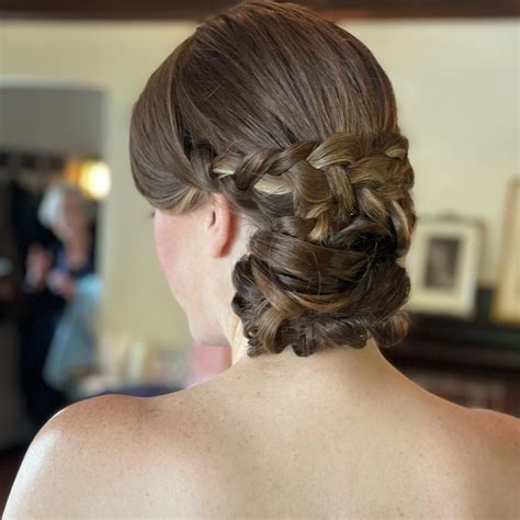 Side Bun With Braids Hairstyles Braid Hairstyles