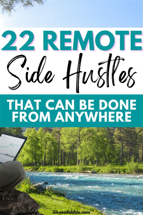 22 Best Remote Side Hustles To Make Money Anywhere From Personal Experience